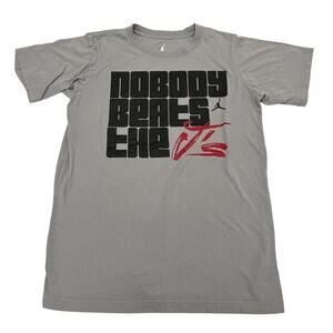 Youth L | NIKE AIR JORDAN Graphic Michael Jordan's Jump Man Logo Tee T-Shirt